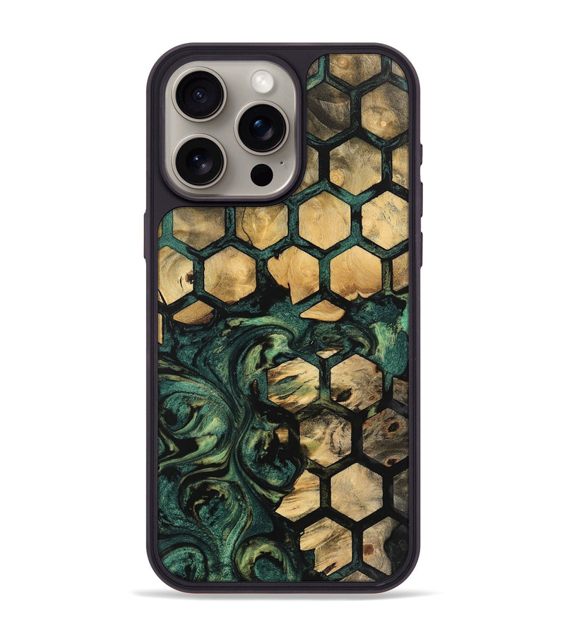 iPhone 15 Pro Max Wood Phone Case - Kiyoon (Pattern, 744078)