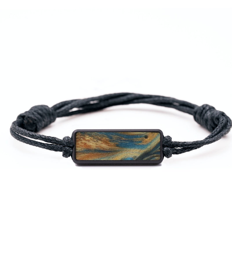 Classic Wood Bracelet - Arturo (Teal & Gold, 744281)