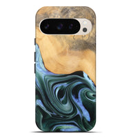 Pixel 9 Pro XL Wood Live Edge Phone Case - Lonnie (Green, 744375)