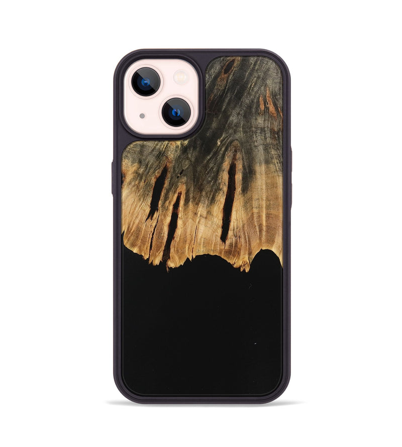 iPhone 14 Wood Phone Case - Frankie (Wood Burl, 744406)