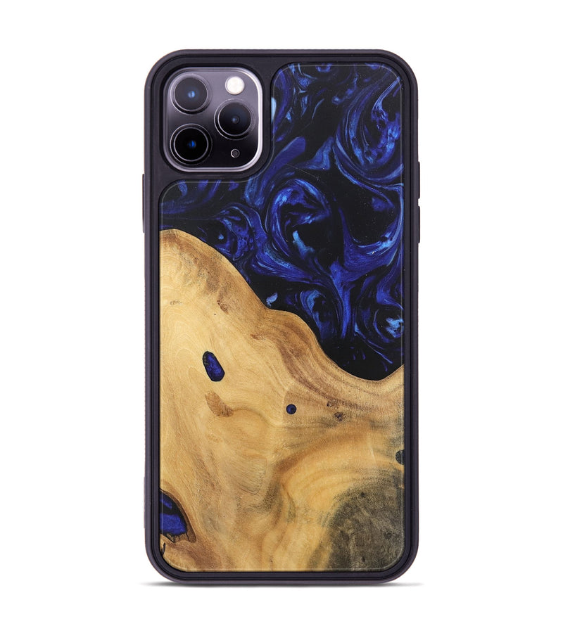 iPhone 11 Pro Max Wood Phone Case - Selva (Blue, 744413)