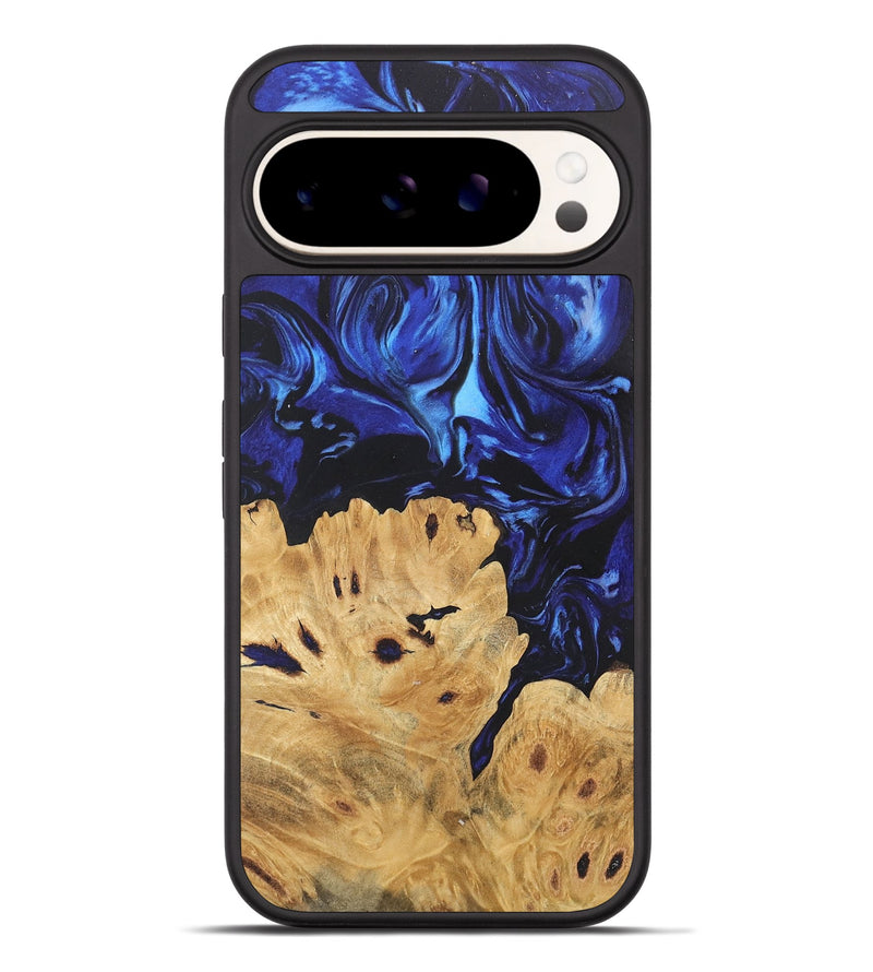 Pixel 9 Pro XL Wood Phone Case - Moria (Blue, 744414)