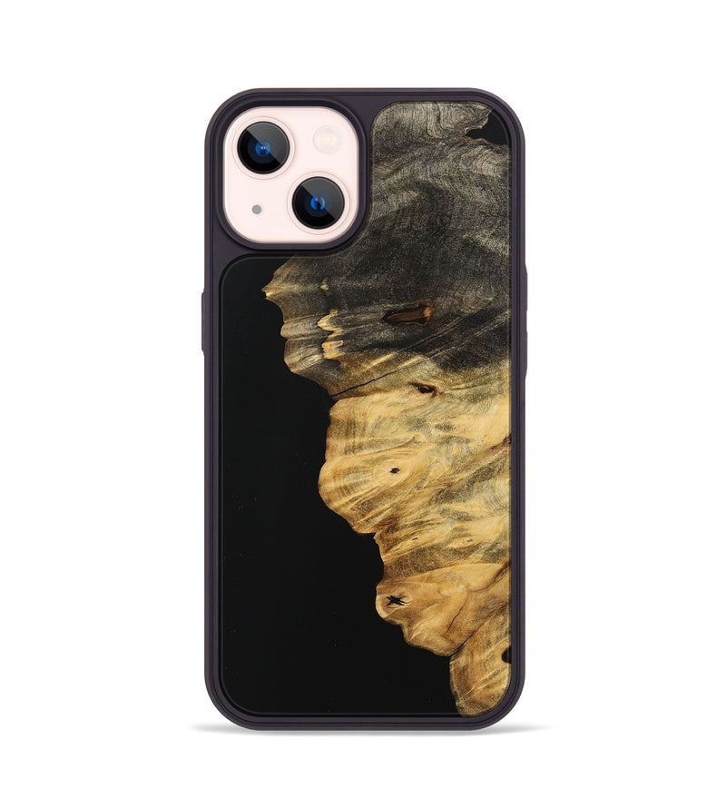 iPhone 14 Wood Phone Case - Pelly (Wood Burl, 744426)