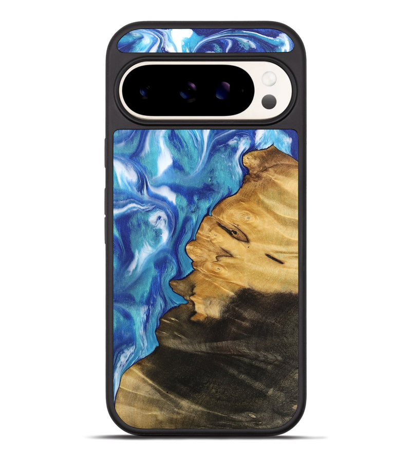 Pixel 9 Pro XL Wood Phone Case - Tatsman (Blue, 744453)