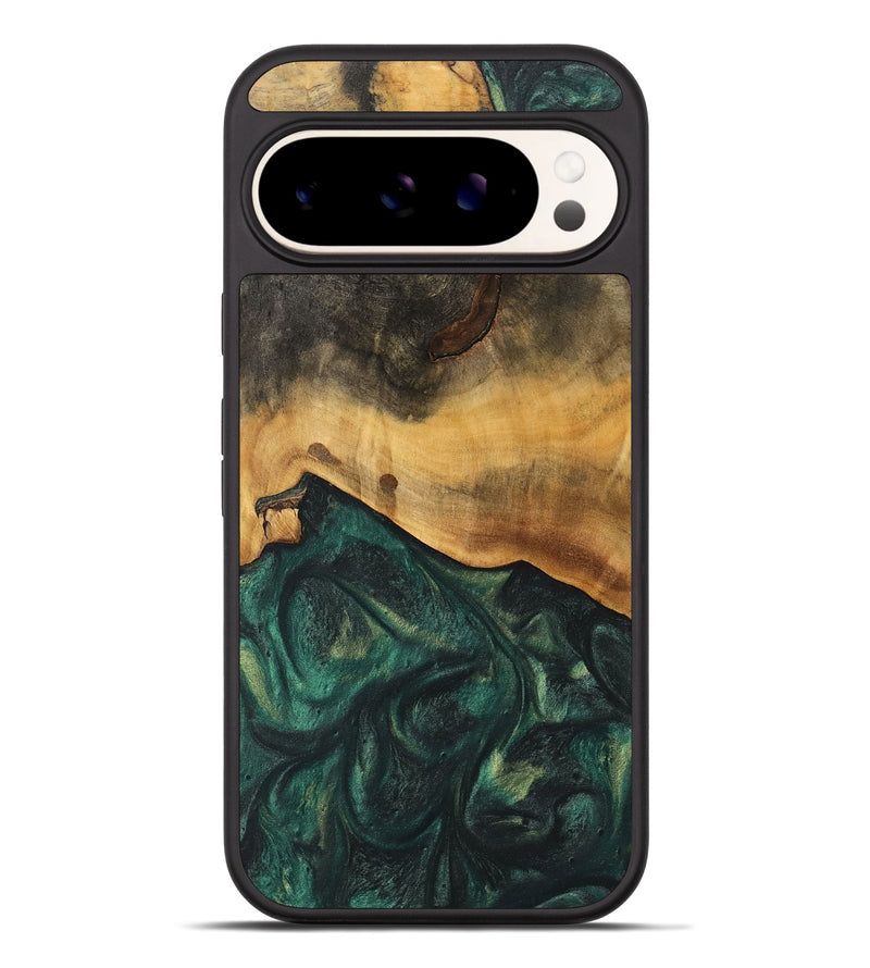 Pixel 9 Pro XL Wood Phone Case - Carlyn (Green, 744465)