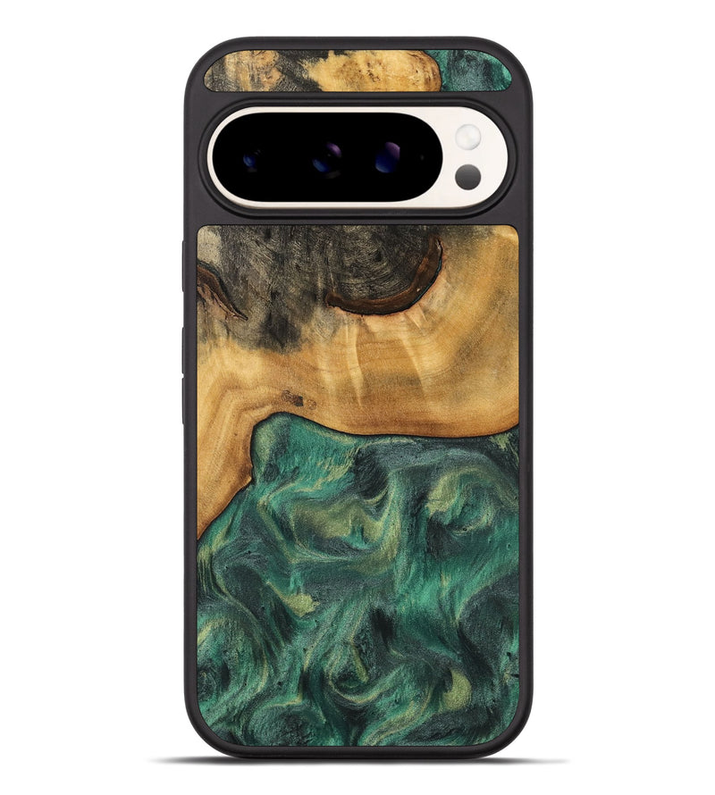 Pixel 9 Pro XL Wood Phone Case - Athar (Green, 744467)