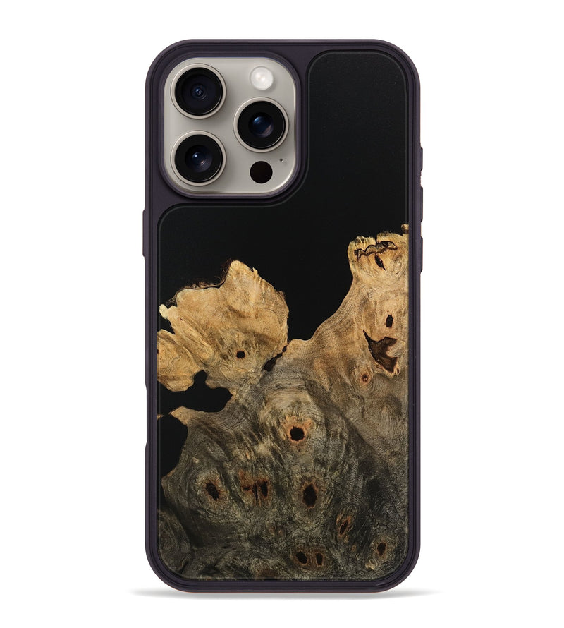 iPhone 16 Pro Max Wood Phone Case - Kitson (Wood Burl, 744471)