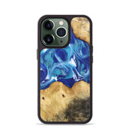 iPhone 13 Pro Wood Phone Case - Fuller (Blue, 744479)