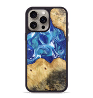 iPhone 15 Pro Max Wood Phone Case - Fuller (Blue, 744479)