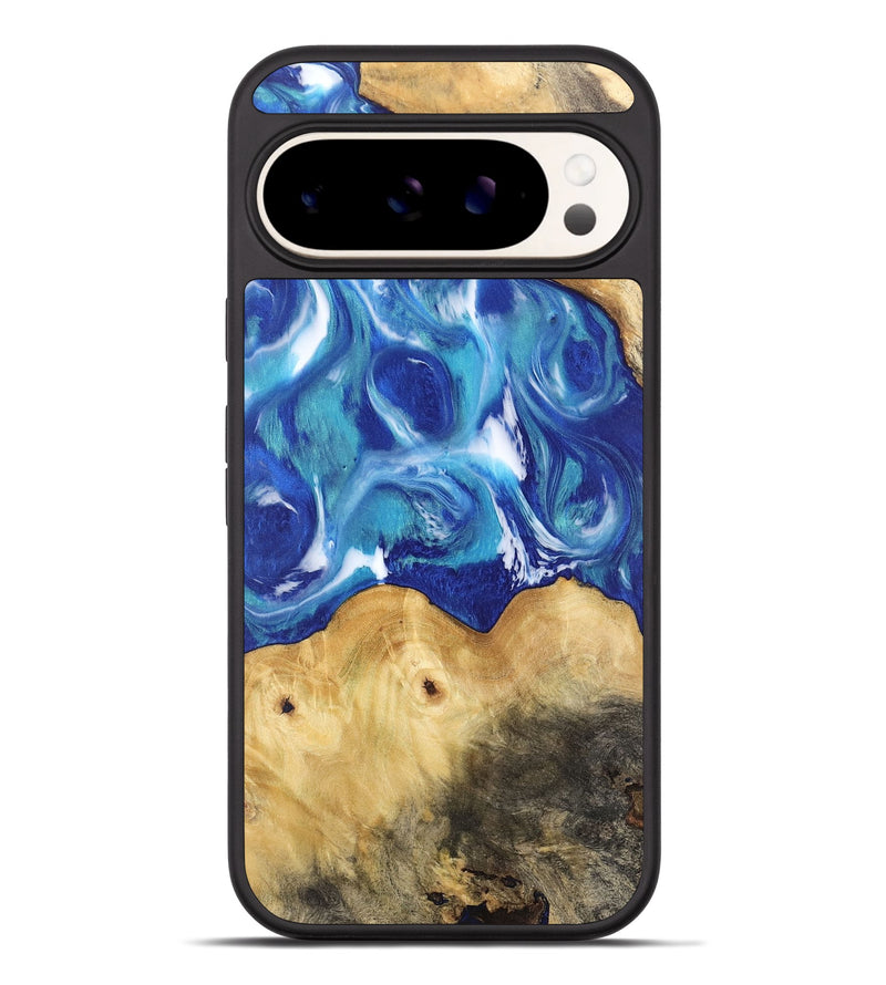 Pixel 9 Pro XL Wood Phone Case - Fuller (Blue, 744479)