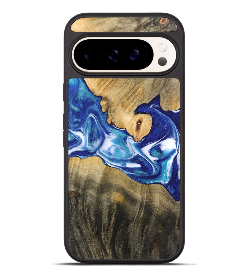 Pixel 9 Pro XL Wood Phone Case - Naser (Blue, 744480)