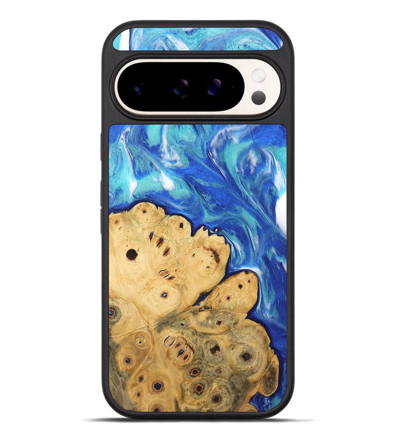 Pixel 9 Pro XL Wood Phone Case - Loleta (Blue, 744490)