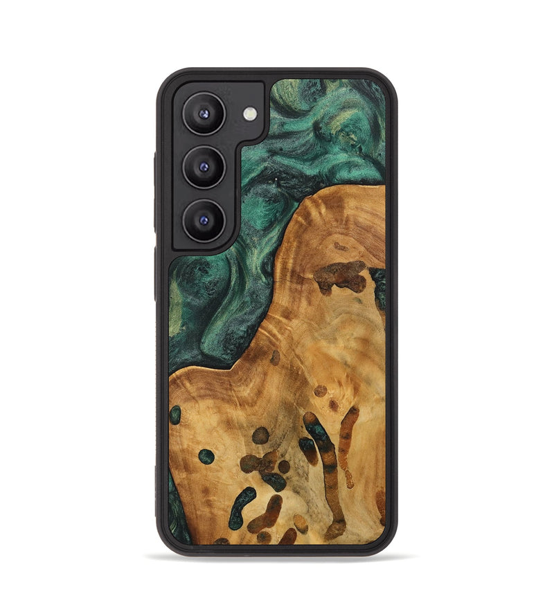 Galaxy S23 Wood Phone Case - Sanaa (Green, 744501)