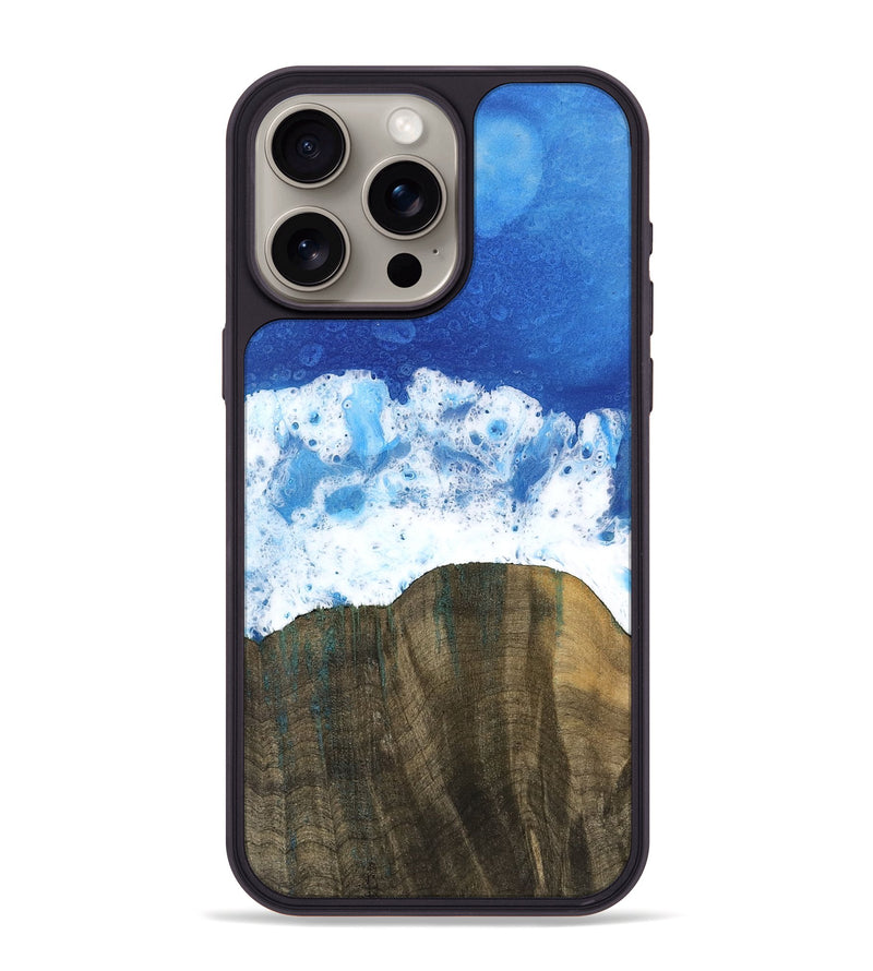 iPhone 15 Pro Max Wood Phone Case - Semaj (Coastal, 744514)