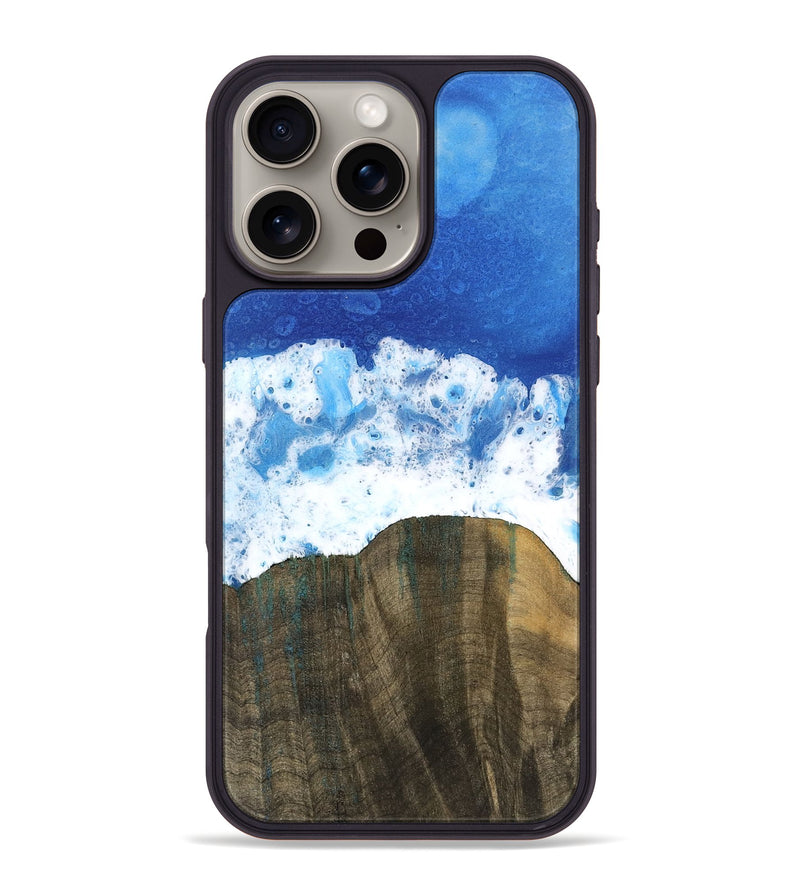 iPhone 16 Pro Max Wood Phone Case - Semaj (Coastal, 744514)