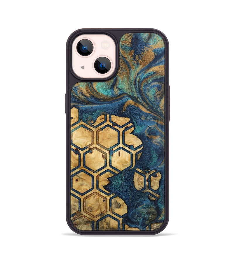 iPhone 14 Wood Phone Case - Gussie (Pattern, 744525)