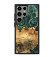 Galaxy S24 Ultra Wood Phone Case - Kacie (Green, 744527)