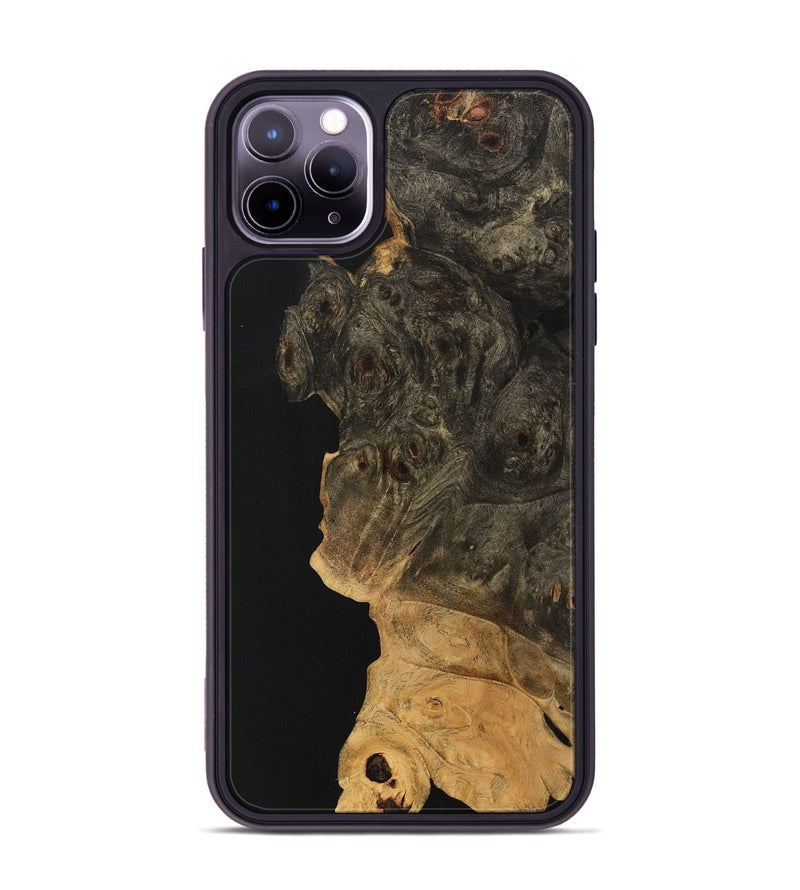 iPhone 11 Pro Max Wood Phone Case - Gearld (Wood Burl, 744532)