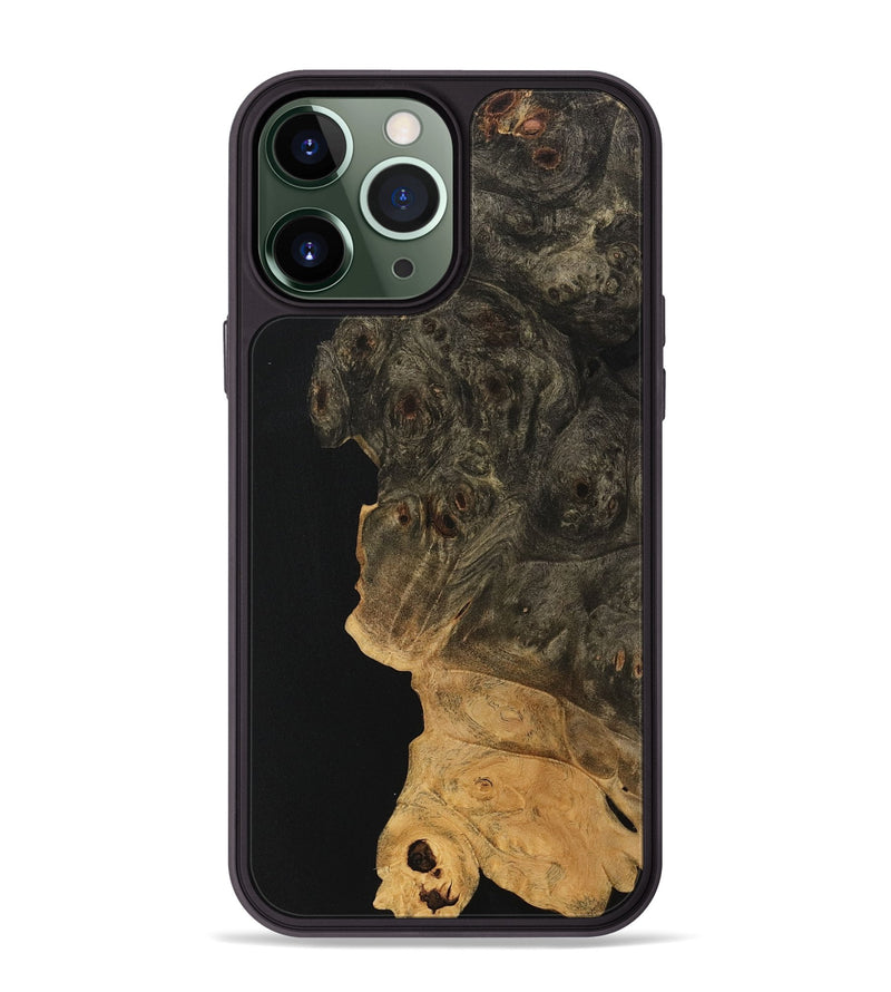 iPhone 13 Pro Max Wood Phone Case - Gearld (Wood Burl, 744532)