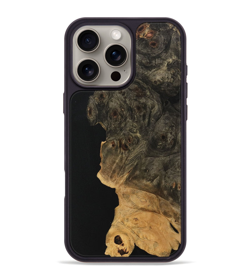 iPhone 16 Pro Max Wood Phone Case - Gearld (Wood Burl, 744532)