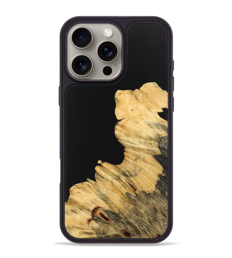 iPhone 16 Pro Max Wood Phone Case - Hillery (Wood Burl, 744534)