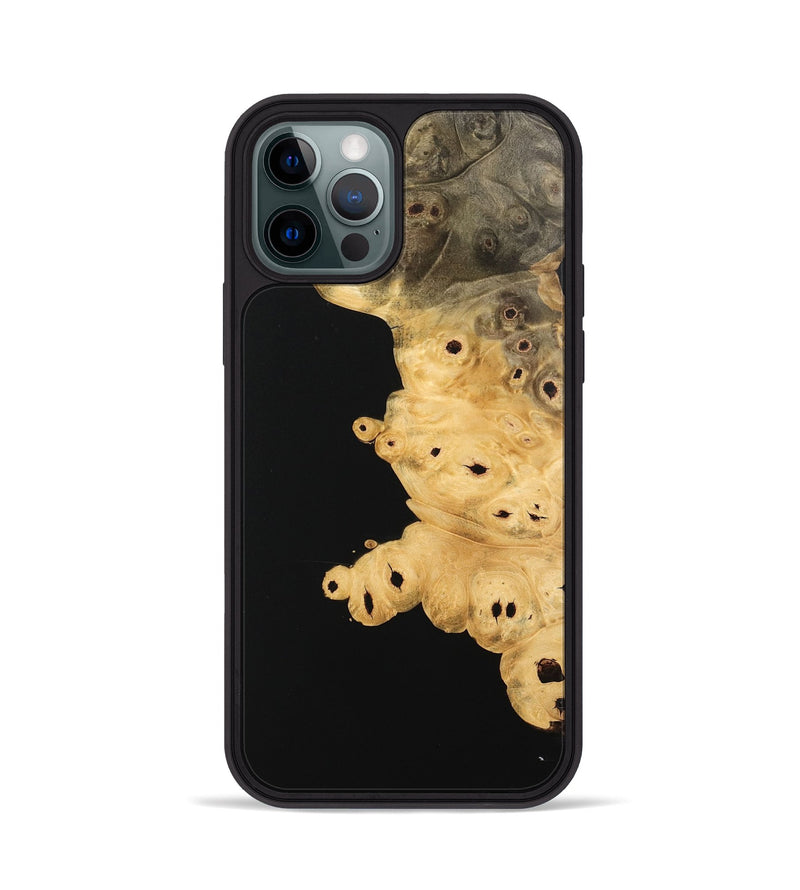 iPhone 12 Pro Wood Phone Case - Candra (Wood Burl, 744536)