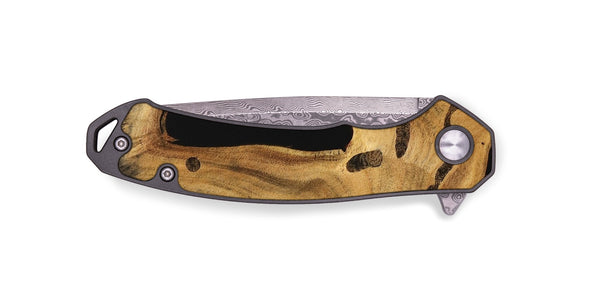 EDC Wood Pocket Knife - Edythe (Wood Burl, 744539)