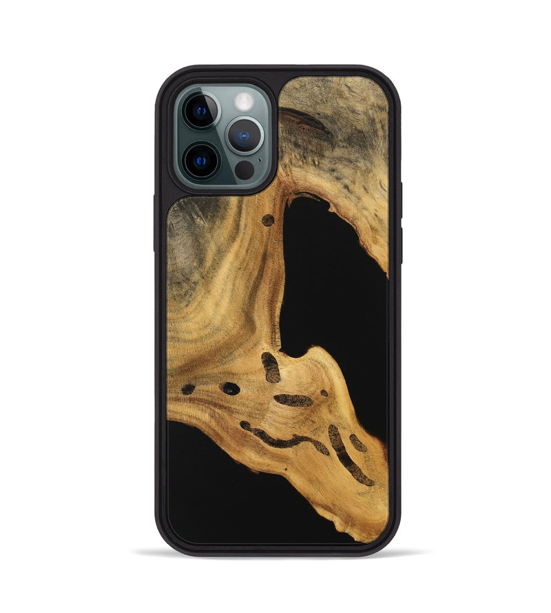 iPhone 12 Pro Wood Phone Case - Edythe (Wood Burl, 744539)