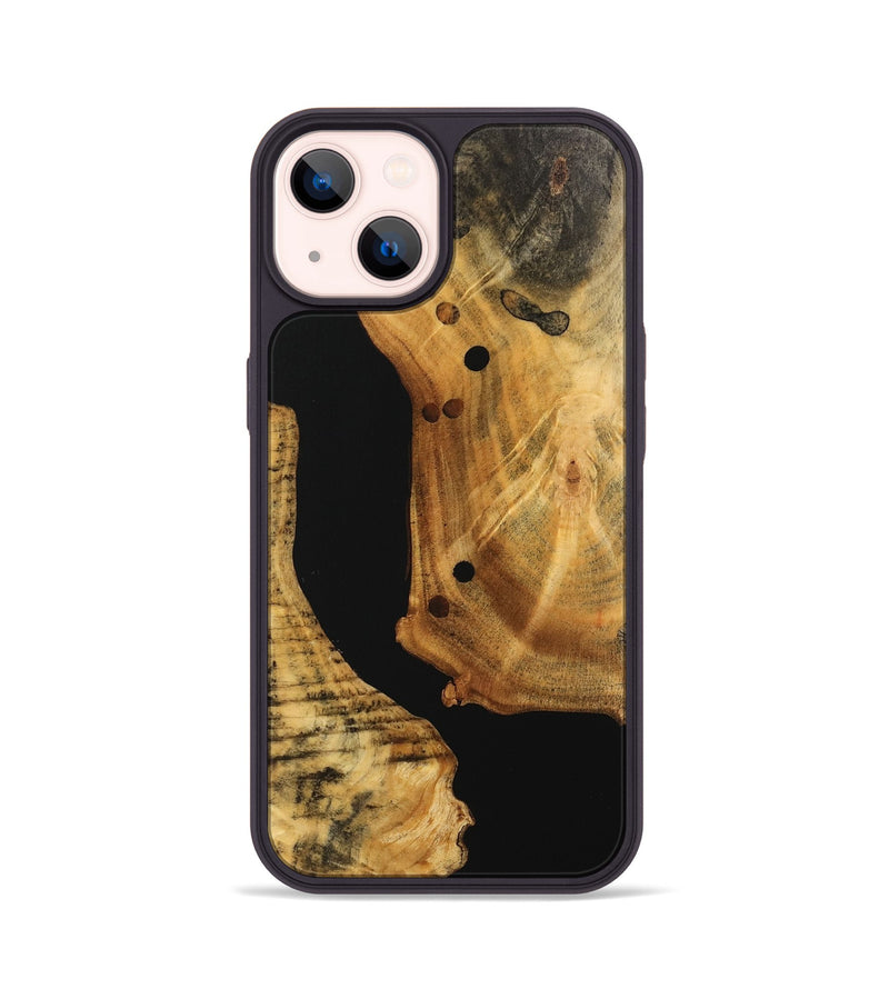 iPhone 14 Wood Phone Case - Ryley (Wood Burl, 744541)