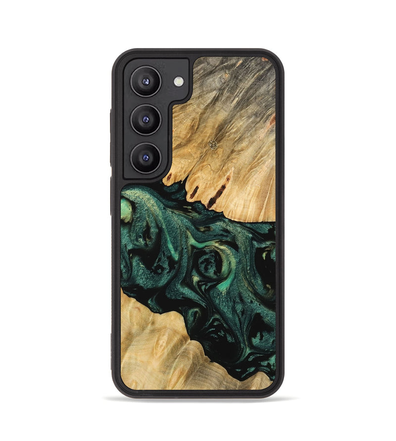 Galaxy S23 Wood Phone Case - Joshua (Green, 744550)