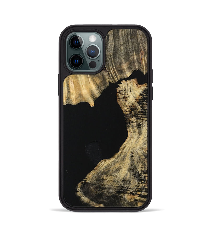 iPhone 12 Pro Wood Phone Case - Braxton (Wood Burl, 744557)