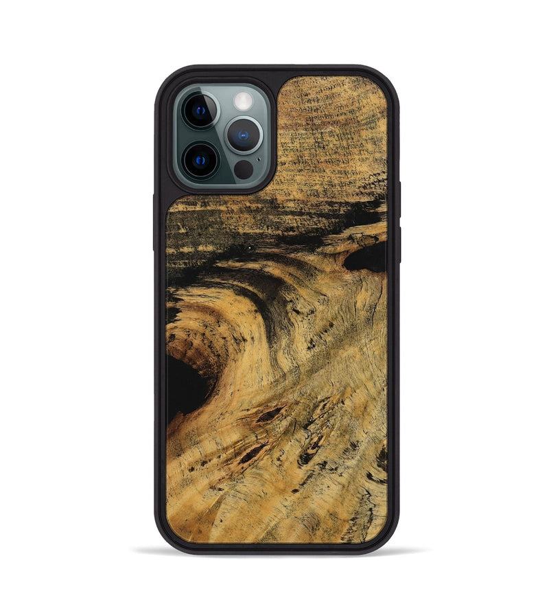 iPhone 12 Pro Wood Phone Case - Imre (Wood Burl, 744588)