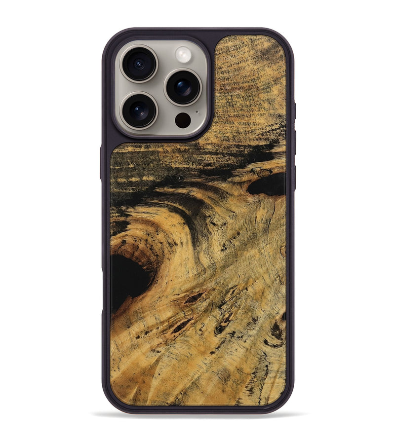 iPhone 16 Pro Max Wood Phone Case - Imre (Wood Burl, 744588)