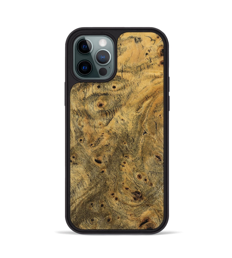 iPhone 12 Pro Wood Phone Case - Merb (Wood Burl, 744589)