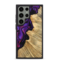 Galaxy S24 Ultra Wood Phone Case - Aila (Purple, 744594)