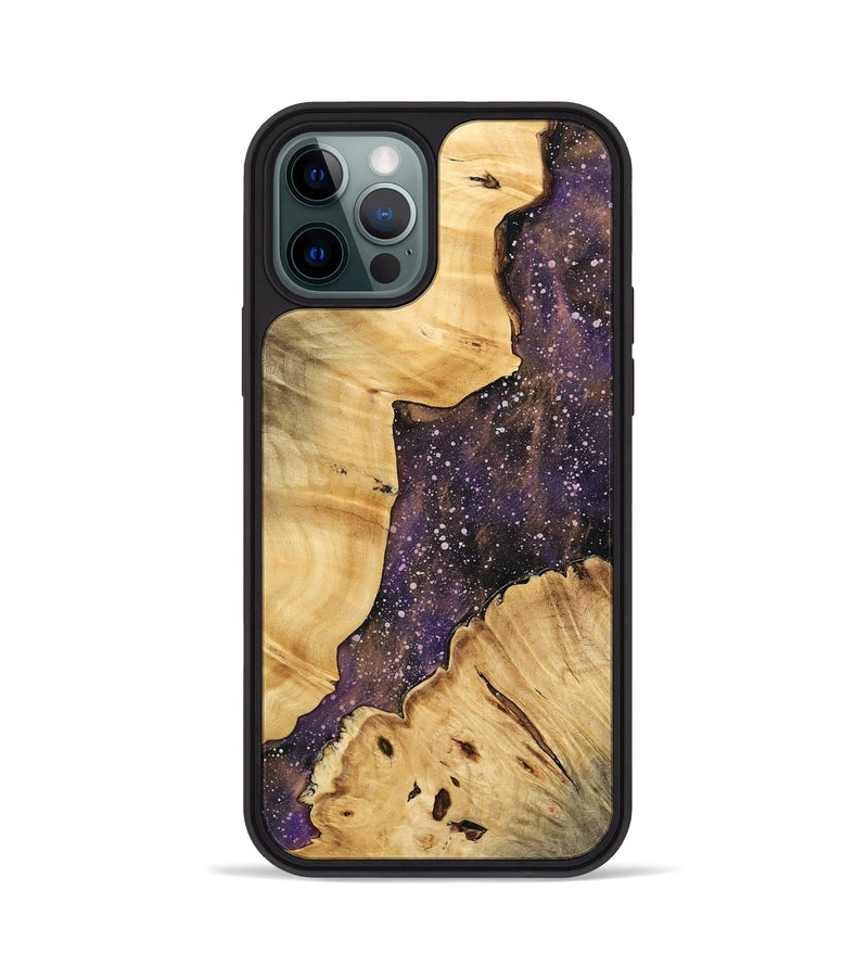 iPhone 12 Pro Wood Phone Case - Spiros (Cosmos, 744628)