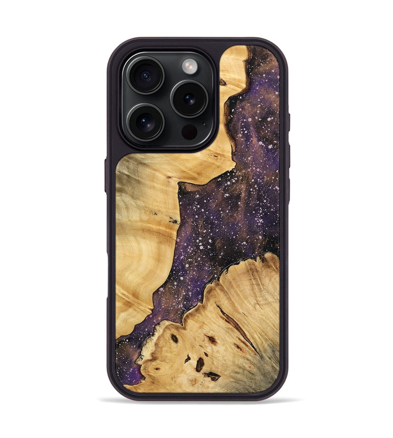 iPhone 16 Pro Wood Phone Case - Spiros (Cosmos, 744628)