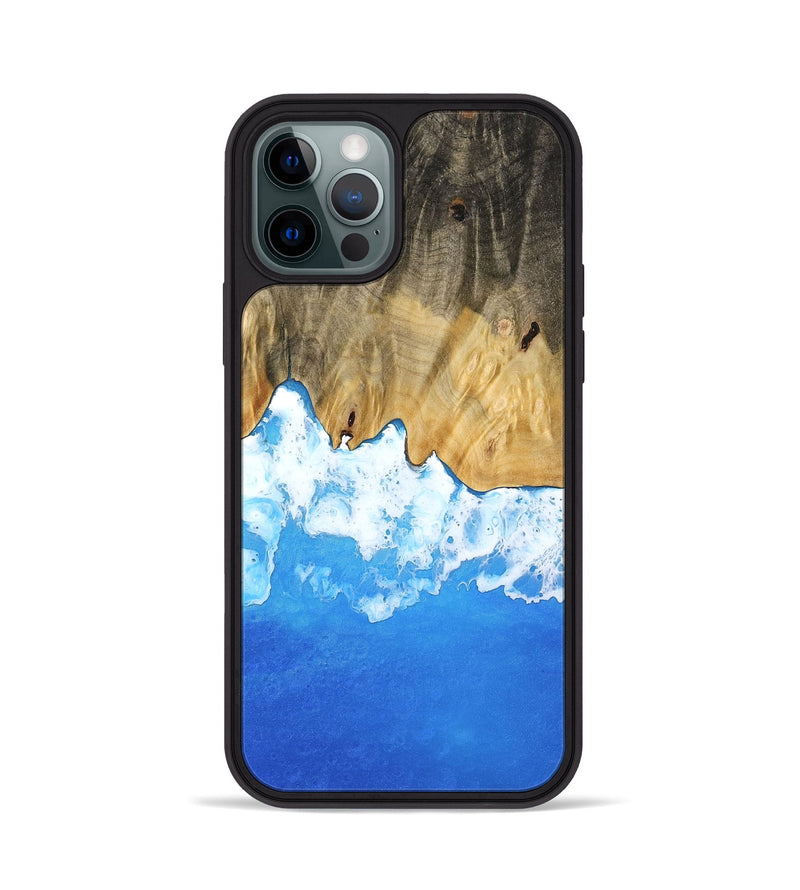 iPhone 12 Pro Wood Phone Case - Fastmer (Coastal, 744639)