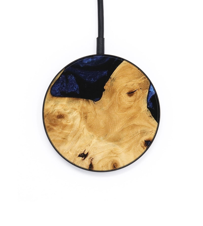 Circle Wood Wireless Charger - Tsugio (Blue, 744648)