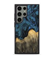 Galaxy S24 Ultra Wood Phone Case - Yukuo (Blue, 744657)