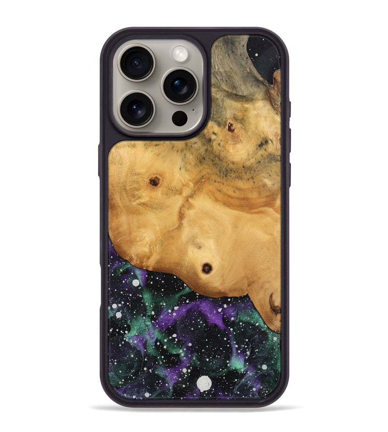 iPhone 16 Pro Max Wood Phone Case - Sanjoy (Cosmos, 744661)