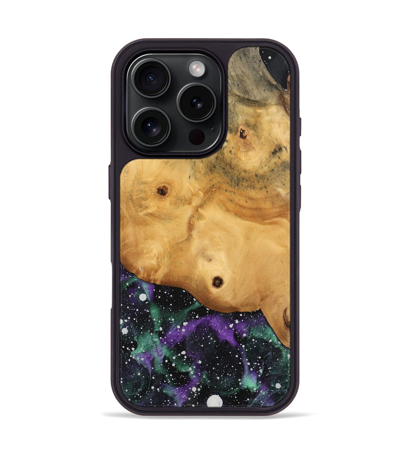 iPhone 16 Pro Wood Phone Case - Sanjoy (Cosmos, 744661)