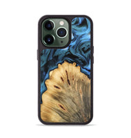 iPhone 13 Pro Wood Phone Case - Norina (Blue, 744662)