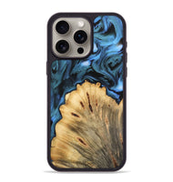 iPhone 15 Pro Max Wood Phone Case - Norina (Blue, 744662)