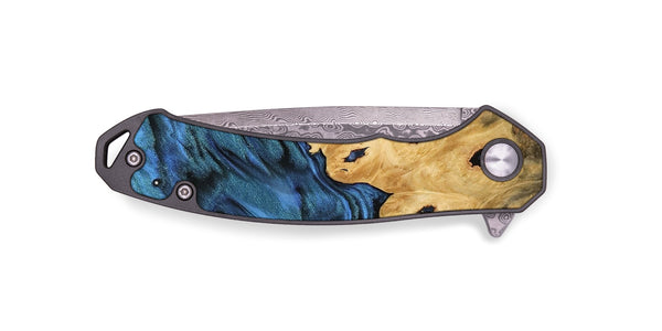 EDC Wood Pocket Knife - Ingemar (Blue, 744666)