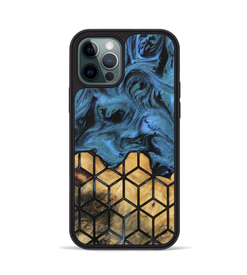 iPhone 12 Pro Wood Phone Case - Sophie (Pattern, 744681)