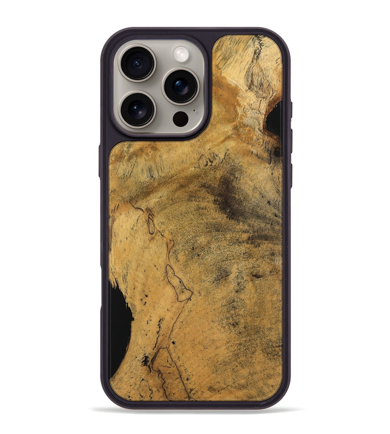 iPhone 16 Pro Max Wood Phone Case - Sawyer (Wood Burl, 744686)