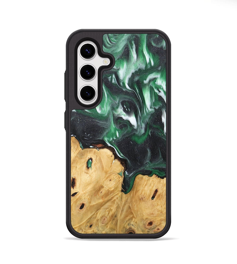 Galaxy S25 Plus Wood Phone Case - Reyaud (Green, 744687)