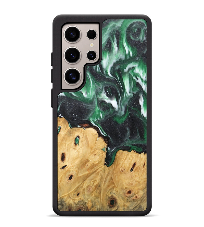 Galaxy S25 Ultra Wood Phone Case - Reyaud (Green, 744687)