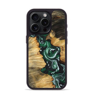 iPhone 15 Pro Wood Phone Case - Ferris (Green, 744719)